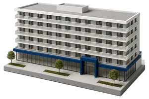 Bâtiment de commerce et d'hôtellerie